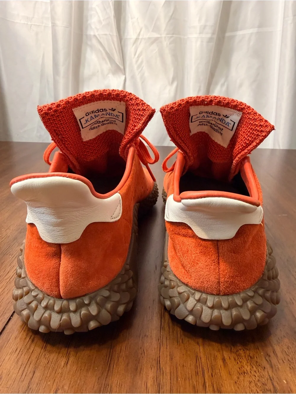 Adidas Kamanda 01 DB2776 Raw Amber Orange Suede Men’s Sneakers Size 9.5